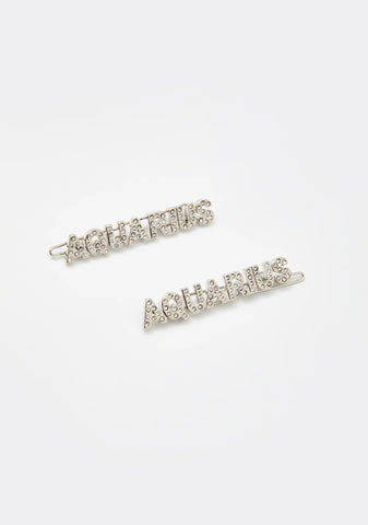 Always Aquarius Hair Pins