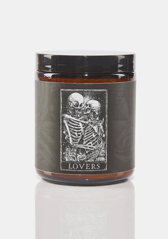 Lovers Tarot Card Soy Candle