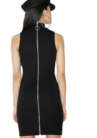 Legendary Embroidered Bodycon Dress