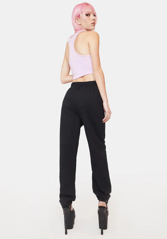 Evil Girl Graphic Sweatpants