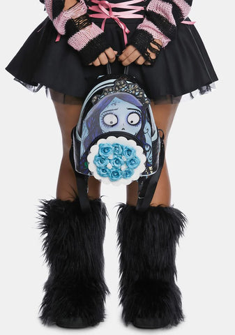 The Corpse Bride Emily Bouquet Mini Backpack