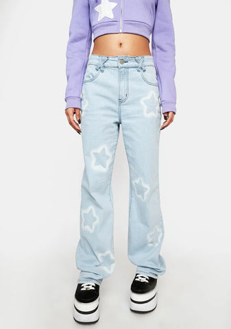Starry Eyed Light Wash Jeans