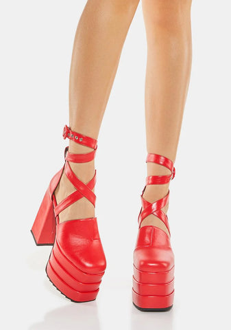 Serious Love Platform Heels