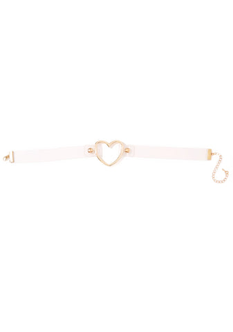 Fake Love Clear Choker