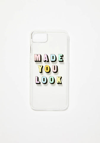 Made You Look iPhone Case