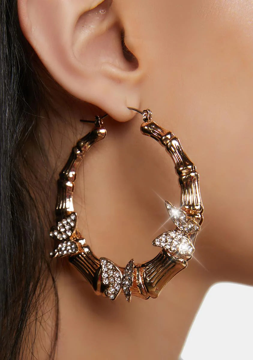 Story To Tell Hoop Earrings
