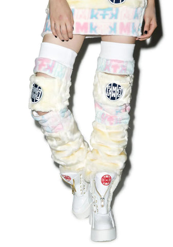 Snow Bunny Leg Warmers