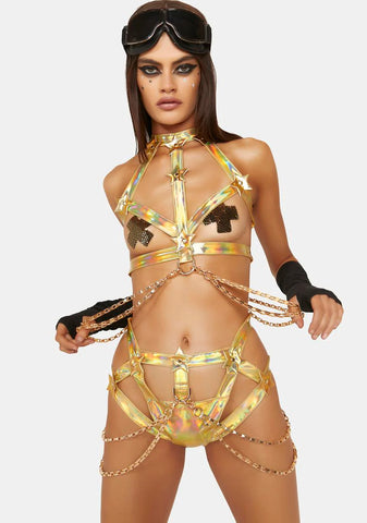 Wrath Of Goddess Harness Shorts