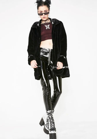 Dangerously Wired Faux Fur Jacket