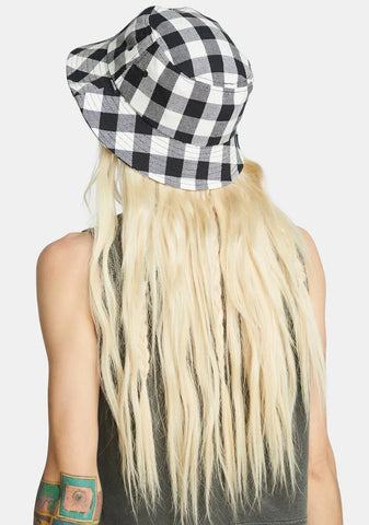 Reality Gingham Bucket Hat