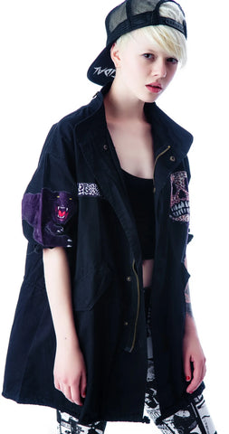 Skull Rocker Military Surplus Jacket