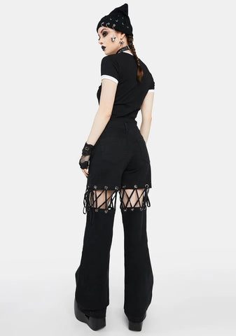 Tame The Night Cut-Out Pants