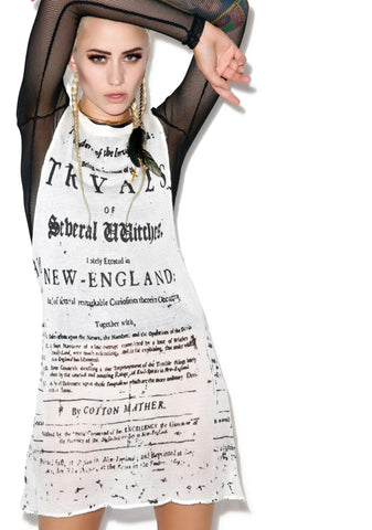 Witch Tryal Top - Black