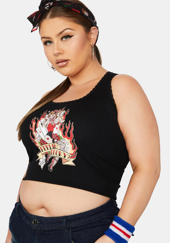 Plus All Bets Are Off Graphic Tank