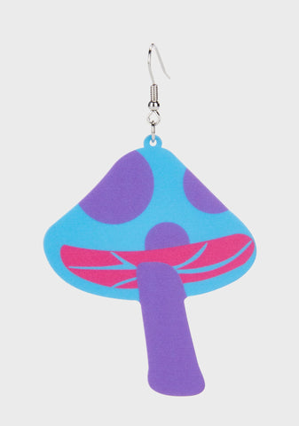 Saturn Girl Drop Earrings