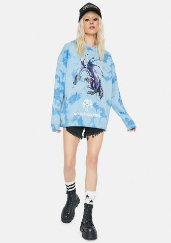 Dragon Tie Dye Hoodie