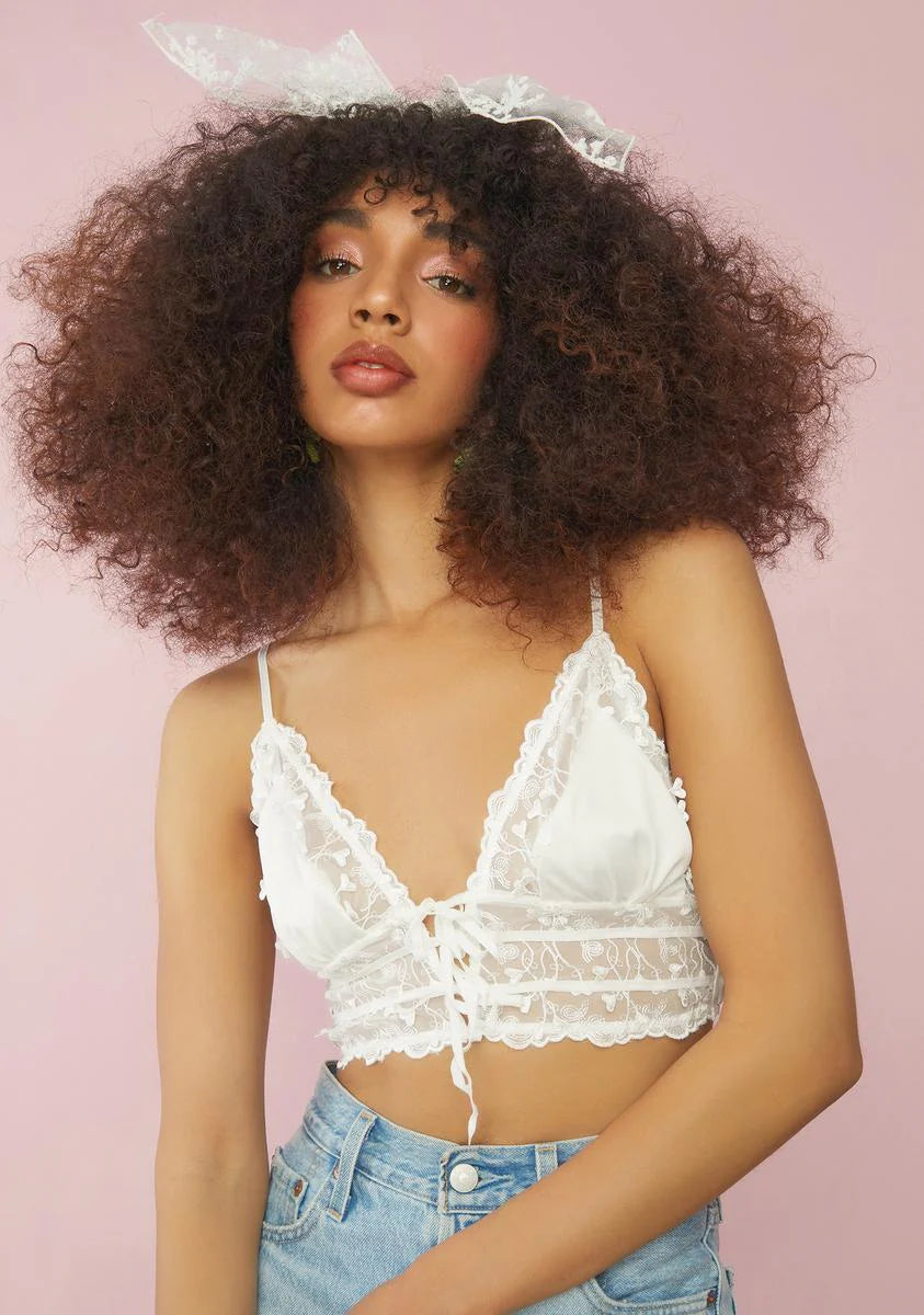 Pearl Telling My Secret Bra Top