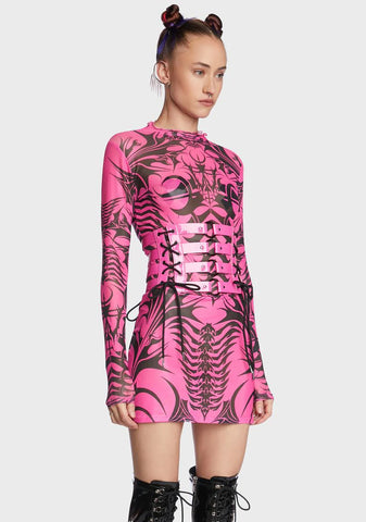 Integrity Lies Within Corset Belt