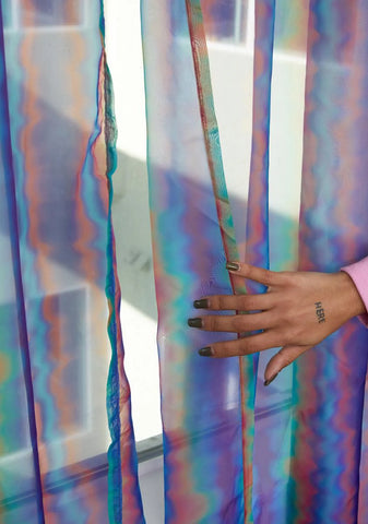 Hypnotic Mist Printed Curtains