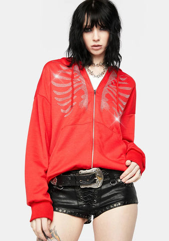 Part Of Me Zip Up Hoodie