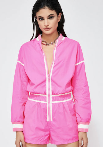 Vain Gang Zip Up Romper