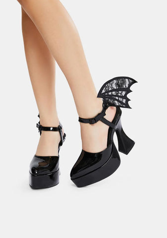 Unleash The Night Platform Mary Janes