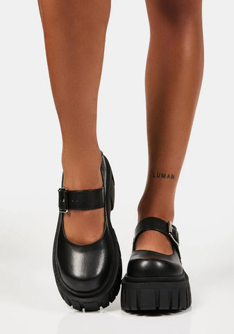 Not Saying Sorry Platform Mary Janes