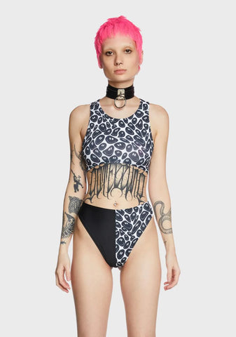 Smiley Underboob Top