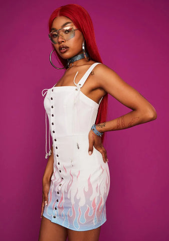 All The Rage Tank Mini Dress