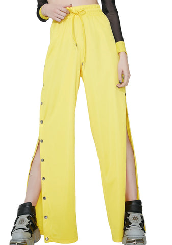 Lemon Wannabe Snap Track Pants