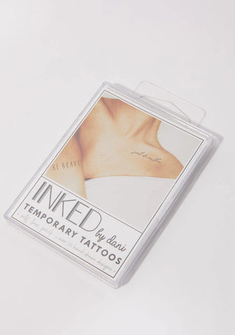 Self Love Temporary Tattoo Pack