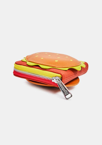 Plankton Krabby Patty Zip Around Wallet
