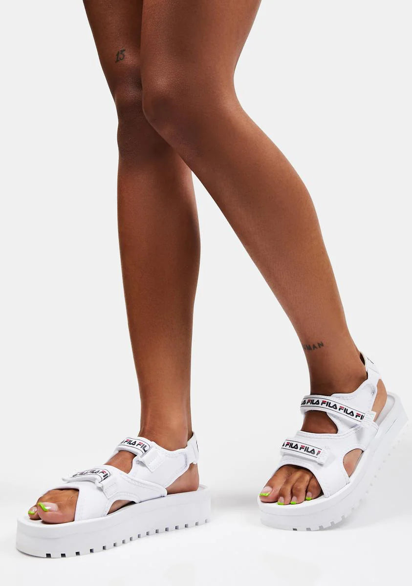 White Spot EVA Sandals