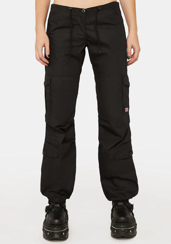 Black Monica Wind Pants