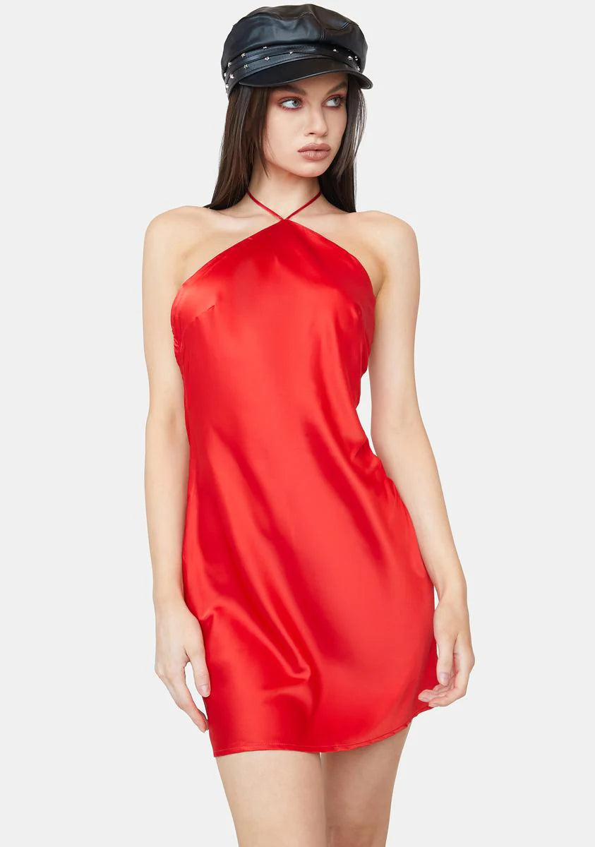 Spicy Winks And Cocktails Mini Dress