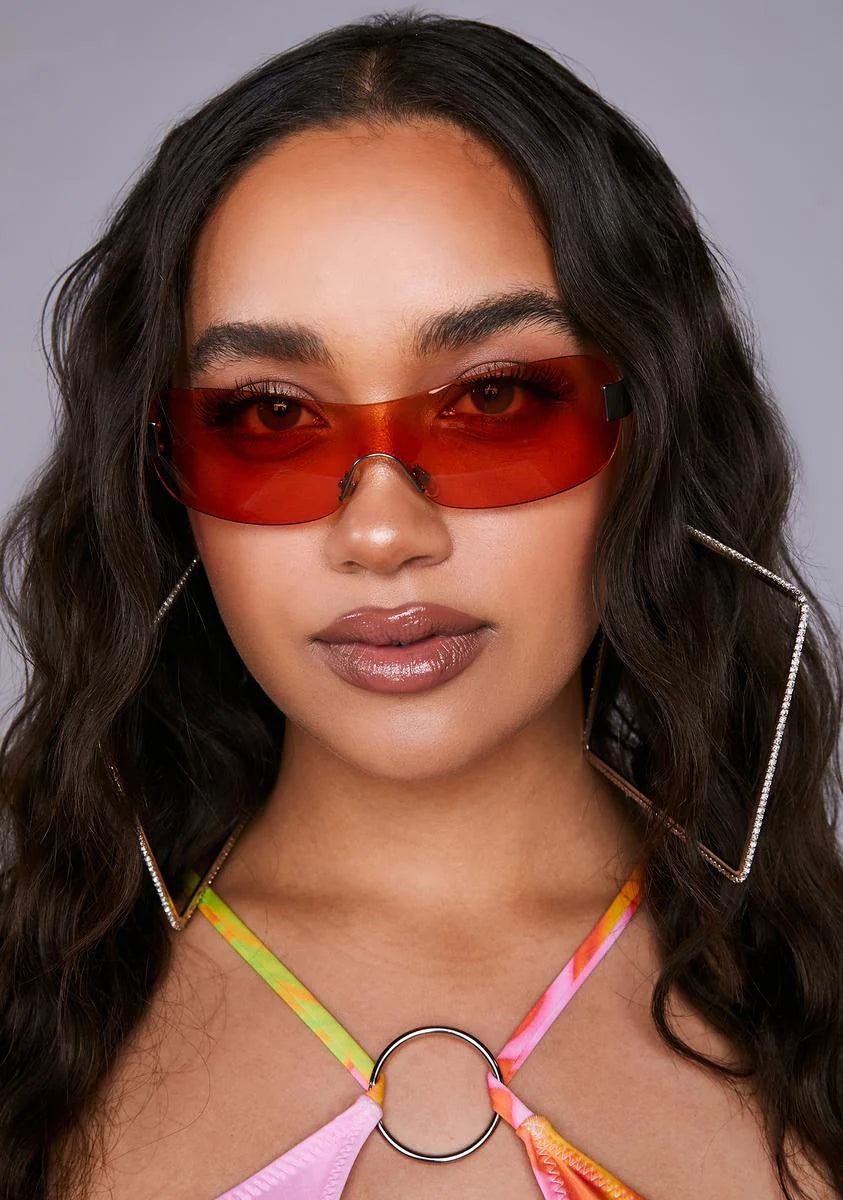 Molly Orange Sunglasses