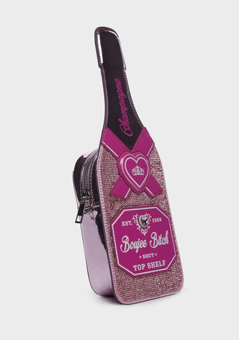 Over The Limit Champagne Bag