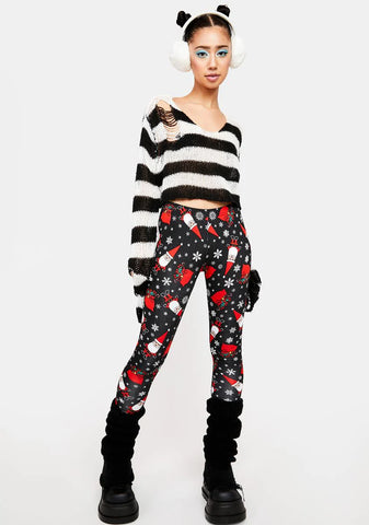 Naughty Or Nice Leggings