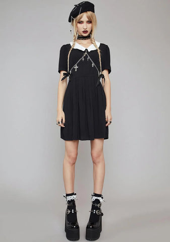 Behind Your Back Mini Dress