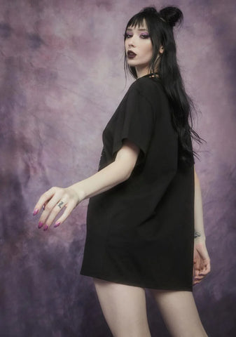 Malice And Mischief Oversized Graphic Tee