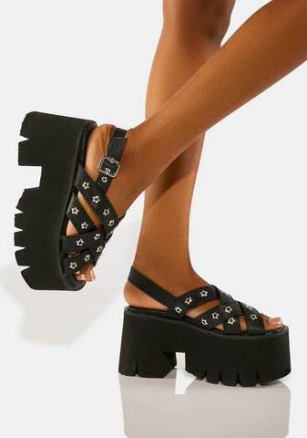 Ashes-12 Platform Sandals