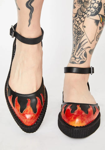 TUKskin Flame Creeper Sandals