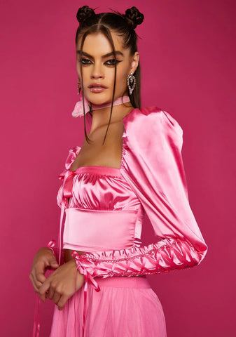 Write Your Fairytale Crop Top