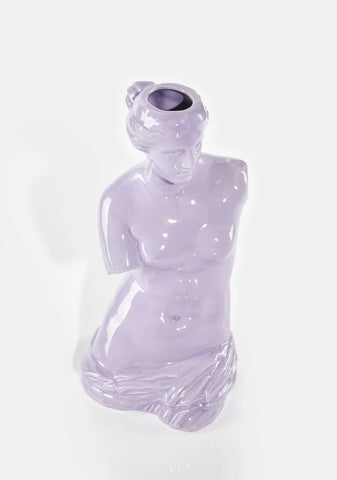 Lilac Venus Ceramic Vase