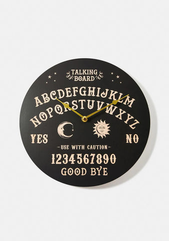 Classic Talking Board Clock