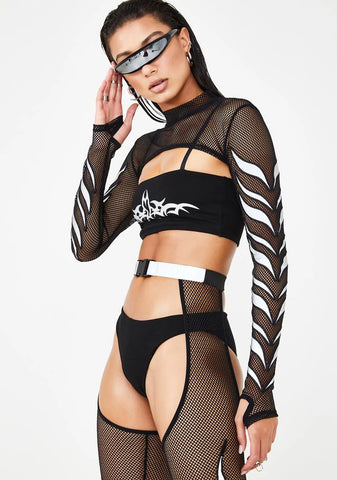 Mark Of The Beast Reflective Shrug