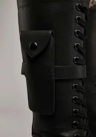 Bring The Pain Combat Boots