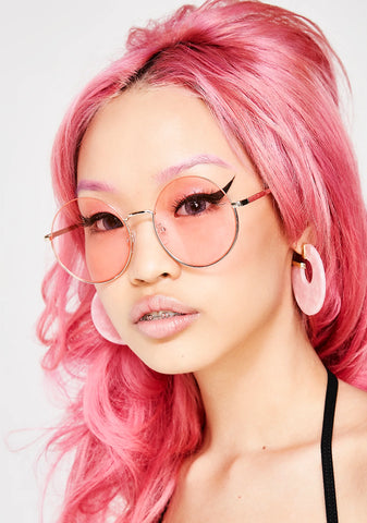 Only See Good Round Sunglasses