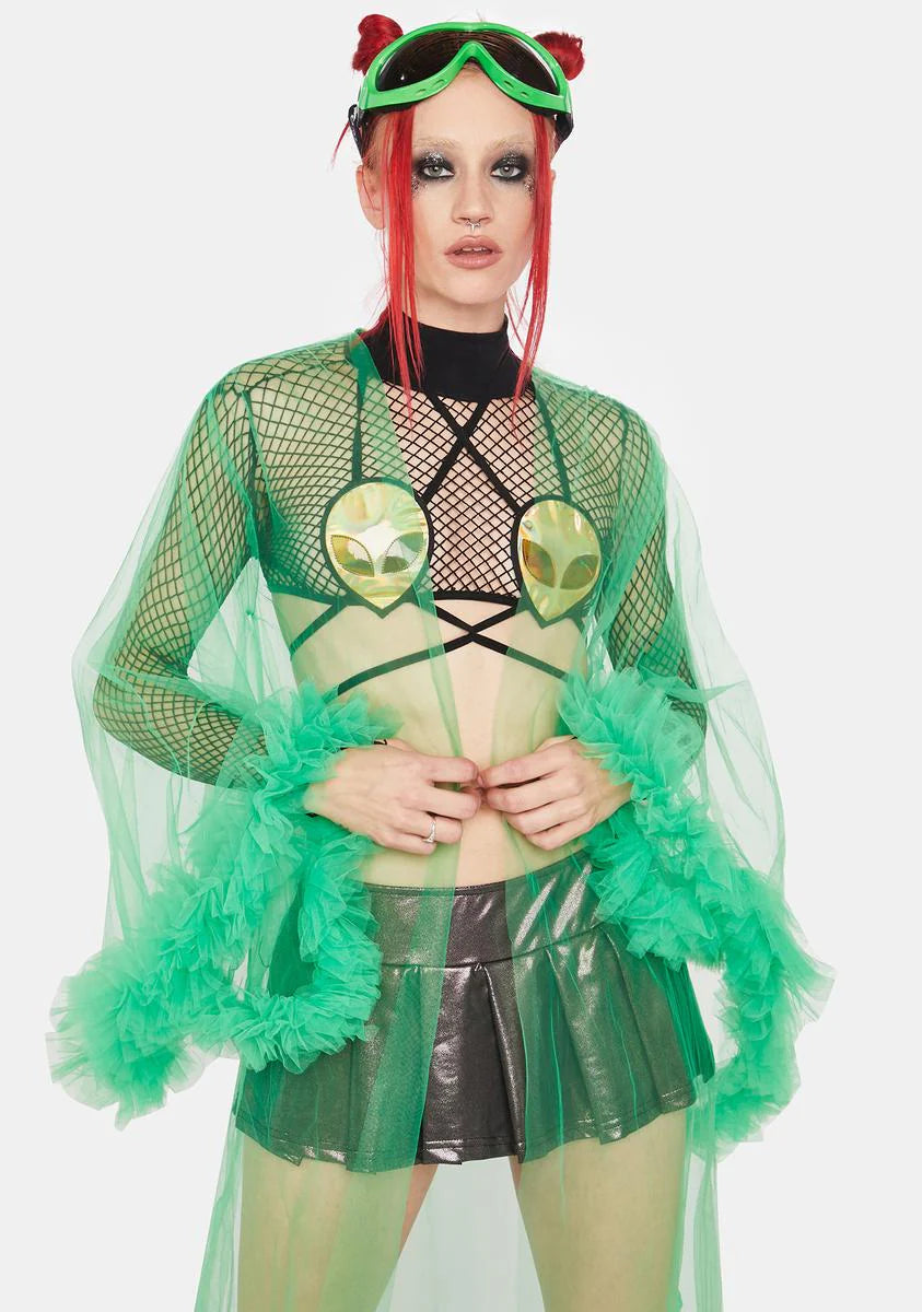 Lush Melodic Goddess Sheer Duster