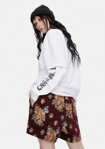 Dejavu Woven Floral Shorts
